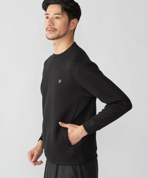 SHIPS / シップス スウェット | 【WEB限定】SHIPS: コットンポリ ダブルニット ロングスリーブ クルーネック トレーナー (セットアップ対応) | 詳細11
