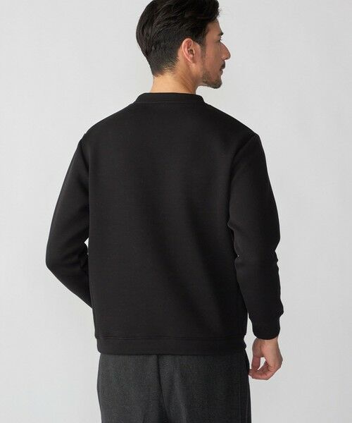 SHIPS / シップス スウェット | 【WEB限定】SHIPS: コットンポリ ダブルニット ロングスリーブ クルーネック トレーナー (セットアップ対応) | 詳細12