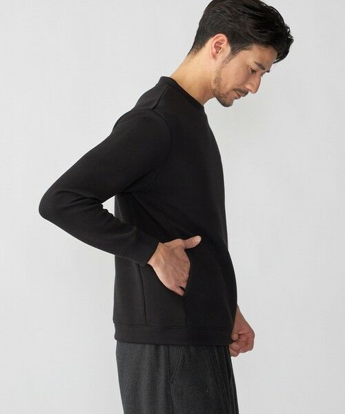 SHIPS / シップス スウェット | 【WEB限定】SHIPS: コットンポリ ダブルニット ロングスリーブ クルーネック トレーナー (セットアップ対応) | 詳細13