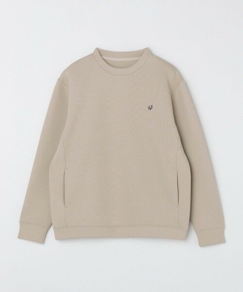 SHIPS / シップス スウェット | 【WEB限定】SHIPS: コットンポリ ダブルニット ロングスリーブ クルーネック トレーナー (セットアップ対応) | 詳細20