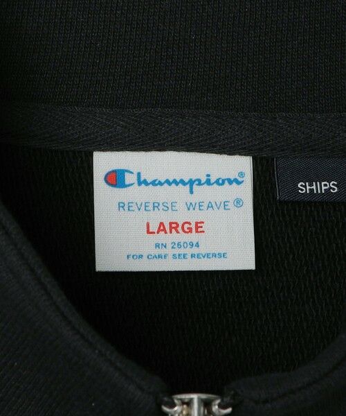 SHIPS / シップス スウェット | 【SHIPS別注】Champion: リバースウィーブ スウェット スタンド ジップ カーディガン | 詳細21