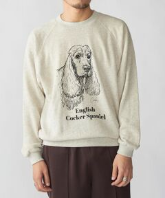 SHIPS / シップス スウェット | SHIPS: ドッグ プリント スウェット ロングスリーブ