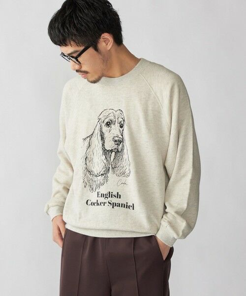 SHIPS / シップス スウェット | SHIPS: ドッグ プリント スウェット ロングスリーブ | 詳細2