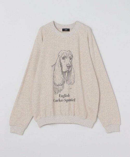 SHIPS / シップス スウェット | SHIPS: ドッグ プリント スウェット ロングスリーブ | 詳細3