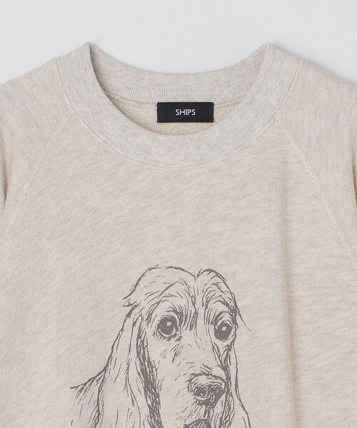 SHIPS / シップス スウェット | SHIPS: ドッグ プリント スウェット ロングスリーブ | 詳細5
