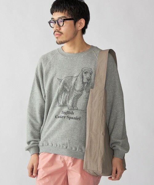 SHIPS / シップス スウェット | SHIPS: ドッグ プリント スウェット ロングスリーブ | 詳細10