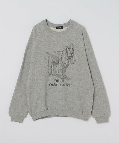 SHIPS / シップス スウェット | SHIPS: ドッグ プリント スウェット ロングスリーブ | 詳細11