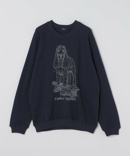 SHIPS / シップス スウェット | SHIPS: ドッグ プリント スウェット ロングスリーブ | 詳細21