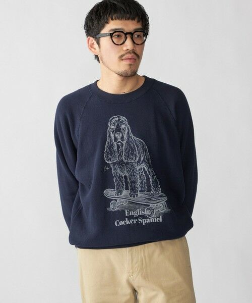 SHIPS / シップス スウェット | SHIPS: ドッグ プリント スウェット ロングスリーブ | 詳細17