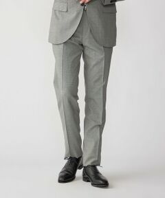 SHIPS / シップス スラックス・ドレスパンツ | SHIPS:〈FUNCTION/洗濯機可能〉ウォッシャブル ハウンドトゥース スラックス(セットアップ対応)