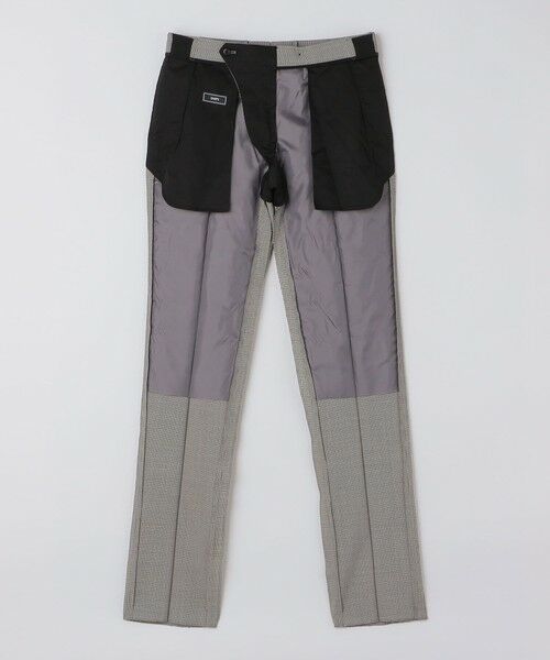 SHIPS / シップス スラックス・ドレスパンツ | SHIPS:〈FUNCTION/洗濯機可能〉ウォッシャブル ハウンドトゥース スラックス(セットアップ対応) | 詳細12