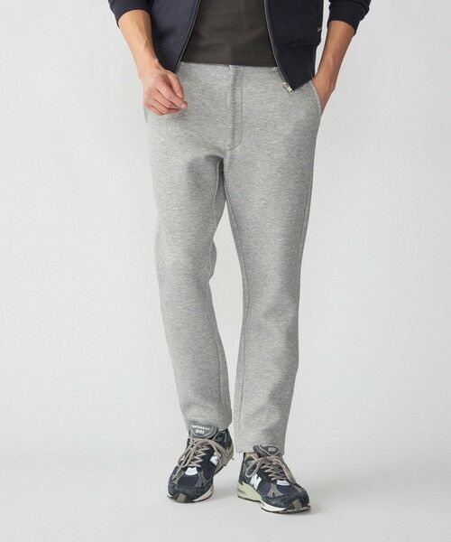 SHIPS / シップス その他パンツ | 【WEB限定】SHIPS: コットン ポリ ダブル ニット イージーパンツ (セットアップ対応)(グレー)