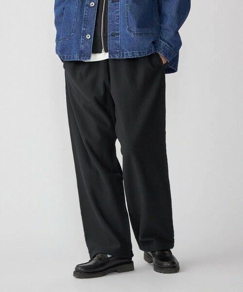 SHIPS / シップス その他パンツ | 【SHIPS別注】Champion: リバースウィーブ ワイド スウェット パンツ（ブラック）