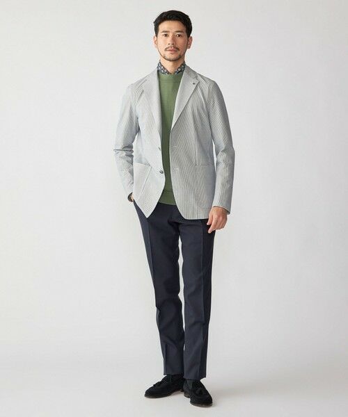 SHIPS / シップス スラックス・ドレスパンツ | SHIPS: 〈FUNCTION/洗濯機可能〉ラスティック マシン ウォッシャブル スラックス | 詳細26