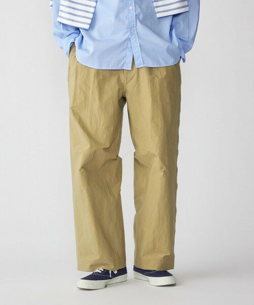SHIPS / シップス その他パンツ | SHIPS: AUTHENTIC ナイロン カルゼ ワイド パンツ | 詳細6