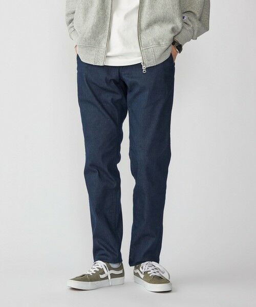 SHIPS / シップス その他パンツ | SHIPS: デニム ライク テーパード チノ（ネイビー）