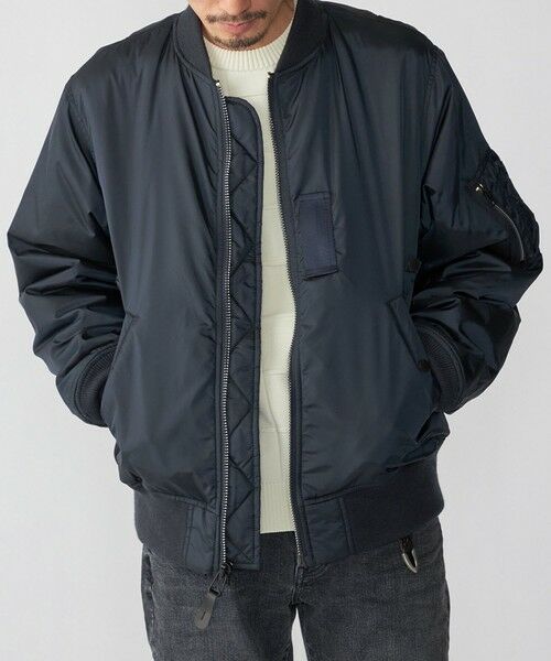 SHIPS / シップス ブルゾン | 【SHIPS別注】SPIEWAK: MA-1 フライト ジャケット（ネイビー）