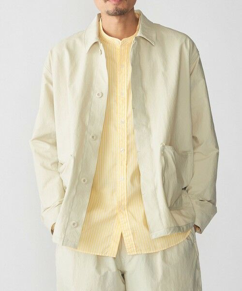 SHIPS / シップス その他アウター | SHIPS: AUTHENTIC ナイロン カルゼ カバーオール（ナチュラル）