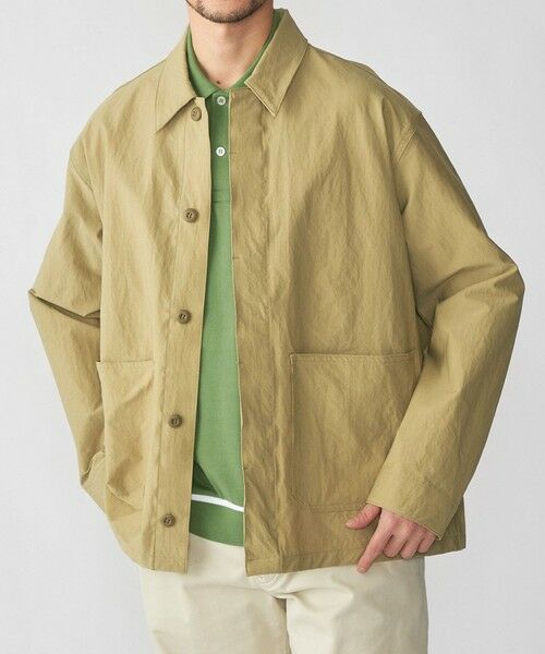 SHIPS / シップス その他アウター | SHIPS: AUTHENTIC ナイロン カルゼ カバーオール（ベージュ）