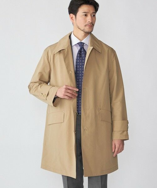 SHIPS / シップス ステンカラーコート | MACKINTOSH: HUMBIE SL ライト ウェイト ステンカラー コート（ベージュ系）