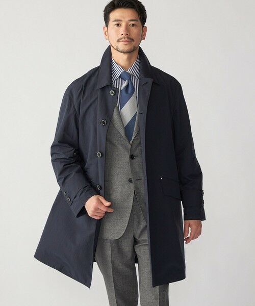 SHIPS / シップス ステンカラーコート | MACKINTOSH: HUMBIE SL ライト ウェイト ステンカラー コート | 詳細2