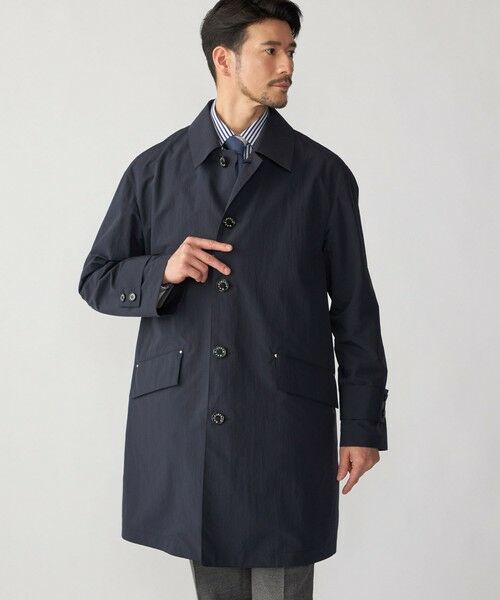 SHIPS / シップス ステンカラーコート | MACKINTOSH: HUMBIE SL ライト ウェイト ステンカラー コート | 詳細3