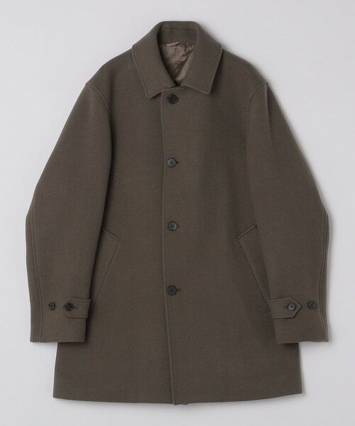 SHIPS / シップス その他アウター | SHIPS: Super 140's MELTON CAR COAT（ブラウン系）