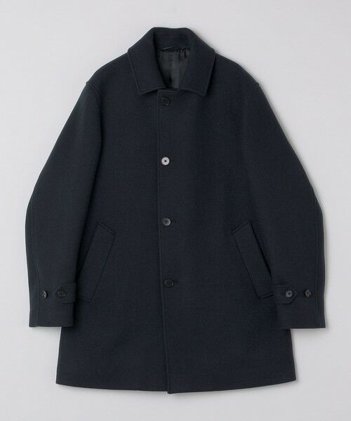 SHIPS / シップス その他アウター | SHIPS: Super 140's MELTON CAR COAT（ネイビー）
