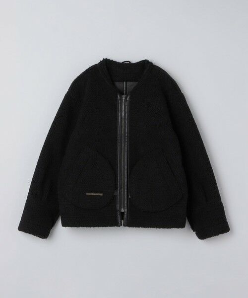 SHIPS / シップス その他アウター | BENCH MARKING SHIRTS: フェイク ムートン B3 ブルゾン | 詳細5