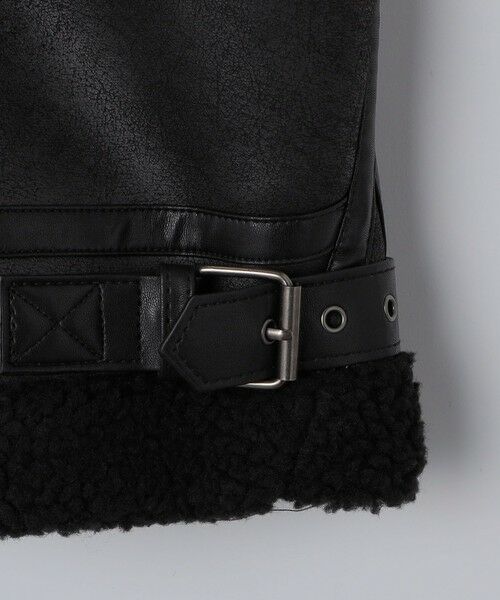 SHIPS / シップス その他アウター | BENCH MARKING SHIRTS: フェイク ムートン B3 ブルゾン | 詳細10