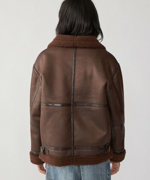 SHIPS / シップス その他アウター | BENCH MARKING SHIRTS: フェイク ムートン B3 ブルゾン | 詳細21