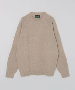 SHIPS / シップス ニット・セーター | ALANPAINE: 7ゲージ ラグラン スリーブ クルーネック ニット