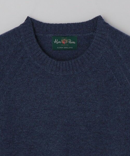 SHIPS / シップス ニット・セーター | ALANPAINE: 7ゲージ ラグラン スリーブ クルーネック ニット | 詳細5