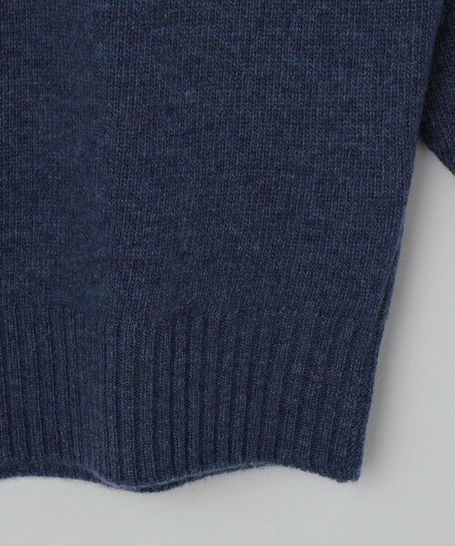 SHIPS / シップス ニット・セーター | ALANPAINE: 7ゲージ ラグラン スリーブ クルーネック ニット | 詳細7