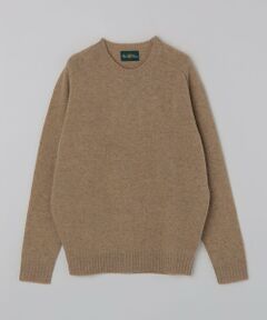 SHIPS / シップス ニット・セーター | ALANPAINE: 〈手洗い可能〉5ゲージ サドル クルーネック ニット