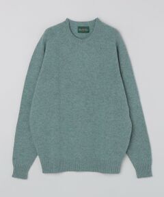 SHIPS / シップス ニット・セーター | ALANPAINE: 〈手洗い可能〉5ゲージ サドル クルーネック ニット