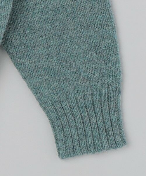 SHIPS / シップス ニット・セーター | ALANPAINE: 〈手洗い可能〉5ゲージ サドル クルーネック ニット | 詳細5