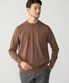 SHIPS / シップス ニット・セーター | SHIPS:〈手洗い可能〉HANDFRAME 16ゲージ コットン/ウール モックネック ニット