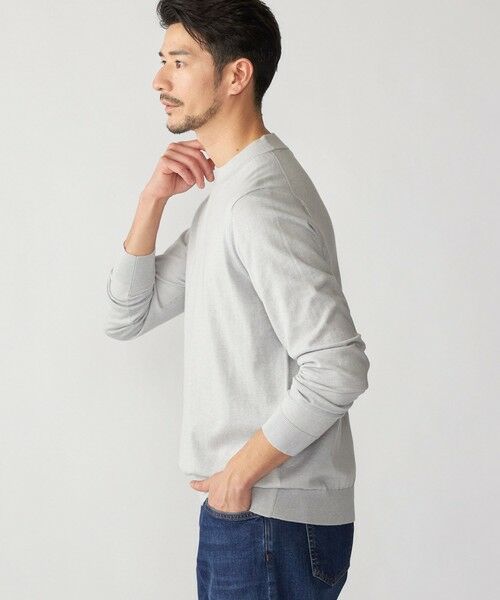 SHIPS / シップス ニット・セーター | SHIPS:〈手洗い可能〉HANDFRAME 16ゲージ コットン/ウール モックネック ニット | 詳細1