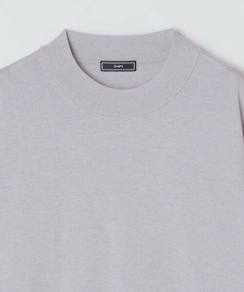 SHIPS / シップス ニット・セーター | SHIPS:〈手洗い可能〉HANDFRAME 16ゲージ コットン/ウール モックネック ニット | 詳細13