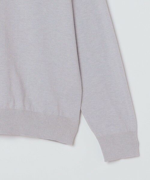 SHIPS / シップス ニット・セーター | SHIPS:〈手洗い可能〉HANDFRAME 16ゲージ コットン/ウール モックネック ニット | 詳細14