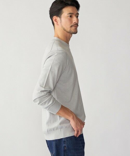 SHIPS / シップス ニット・セーター | SHIPS:〈手洗い可能〉HANDFRAME 16ゲージ コットン/ウール モックネック ニット | 詳細3