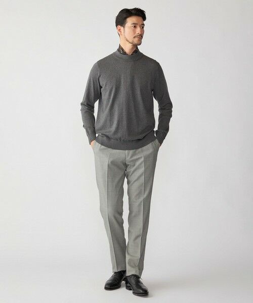 SHIPS / シップス ニット・セーター | SHIPS:〈手洗い可能〉HANDFRAME 16ゲージ コットン/ウール モックネック ニット | 詳細18