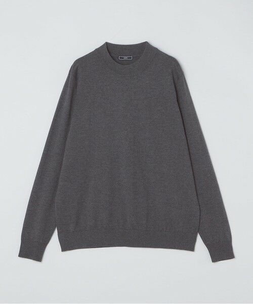 SHIPS / シップス ニット・セーター | SHIPS:〈手洗い可能〉HANDFRAME 16ゲージ コットン/ウール モックネック ニット | 詳細21