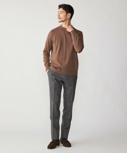 SHIPS / シップス ニット・セーター | SHIPS:〈手洗い可能〉HANDFRAME 16ゲージ コットン/ウール モックネック ニット | 詳細24