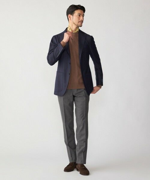 SHIPS / シップス ニット・セーター | SHIPS:〈手洗い可能〉HANDFRAME 16ゲージ コットン/ウール モックネック ニット | 詳細26