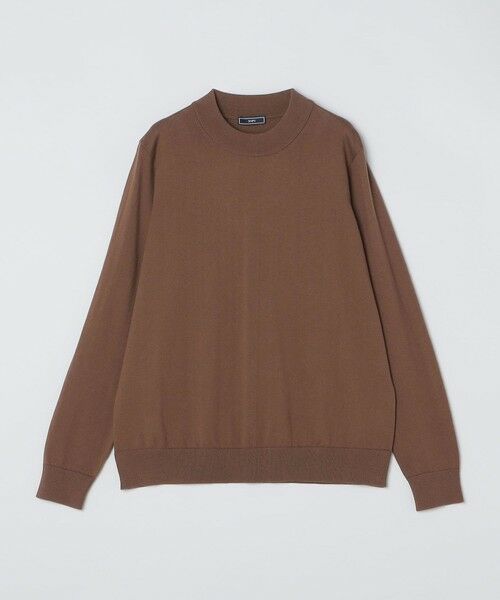 SHIPS / シップス ニット・セーター | SHIPS:〈手洗い可能〉HANDFRAME 16ゲージ コットン/ウール モックネック ニット | 詳細27
