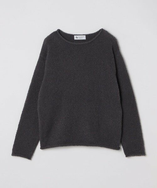 SHIPS / シップス ニット・セーター | City Ambient Products: スーパーソフト ブークレ ロール ニット（ダークグレー）