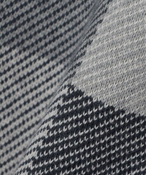 SHIPS / シップス ニット・セーター | SHIPS: 〈洗濯機可能〉チェック コットンカシミヤ クルーネック | 詳細4