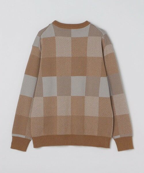 SHIPS / シップス ニット・セーター | SHIPS: 〈洗濯機可能〉チェック コットンカシミヤ クルーネック | 詳細8